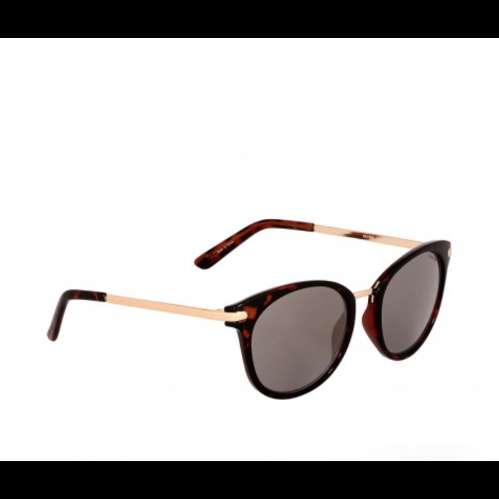 Kenneth Cole Reaction Plastic Frame Brown Mirror